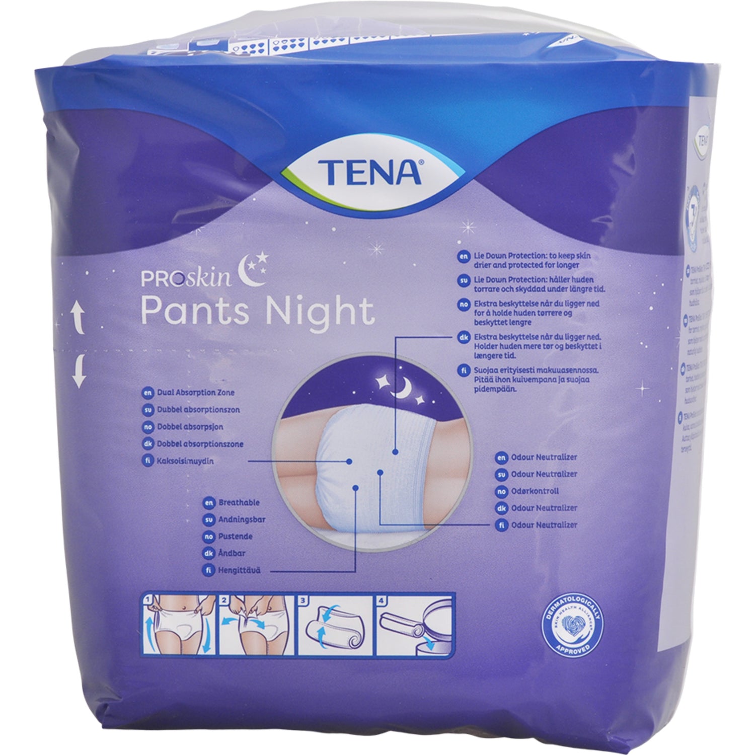 Proskin Pants Night Super - Large fra Tena