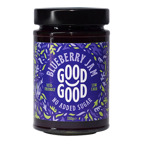 Stevia Blåbærmarmelade fra Good Good