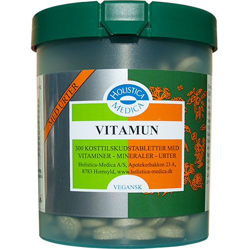 Holistica-Medica Vitamun | 300 Tabl. fra Holistica-Medica