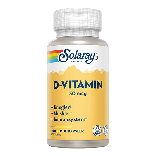 D-vitamin fra Solaray
