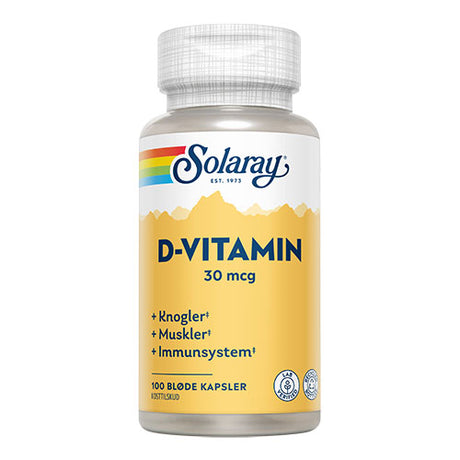 D-vitamin fra Solaray
