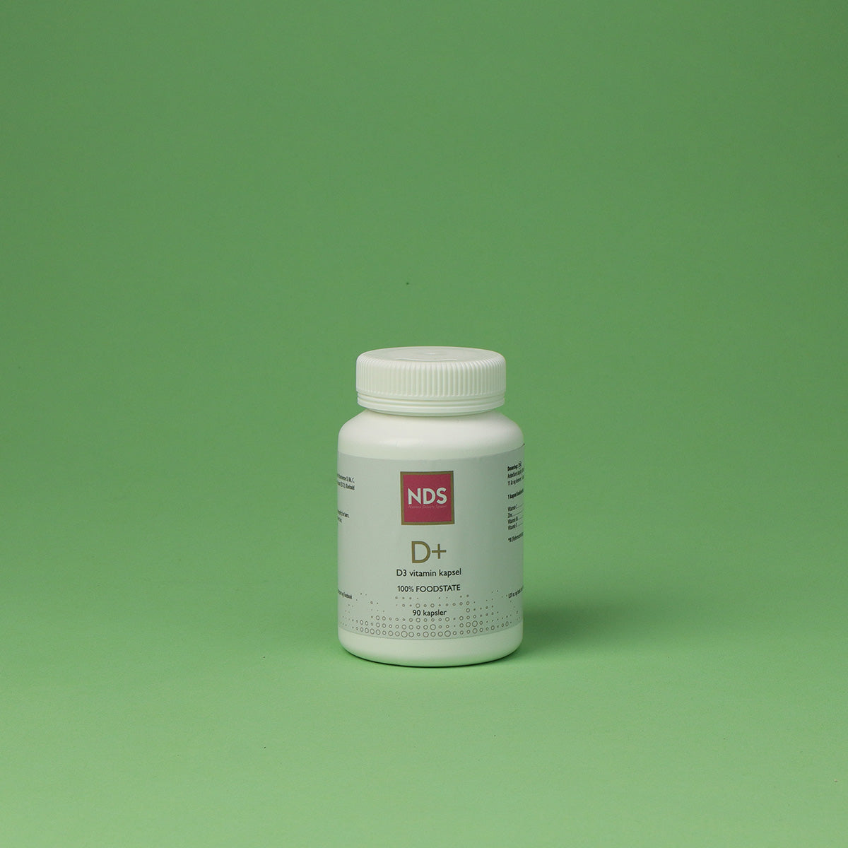 NDS D3+ D-vitamin | 90 kapsler fra NDS