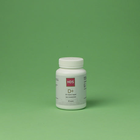 NDS D3+ D-vitamin | 90 kapsler fra NDS