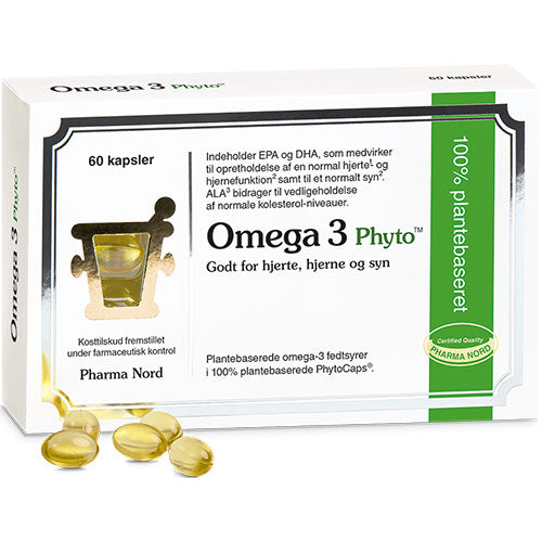 Pharma Nord Omega 3 Phyto | 60 kapsler fra Pharma Nord