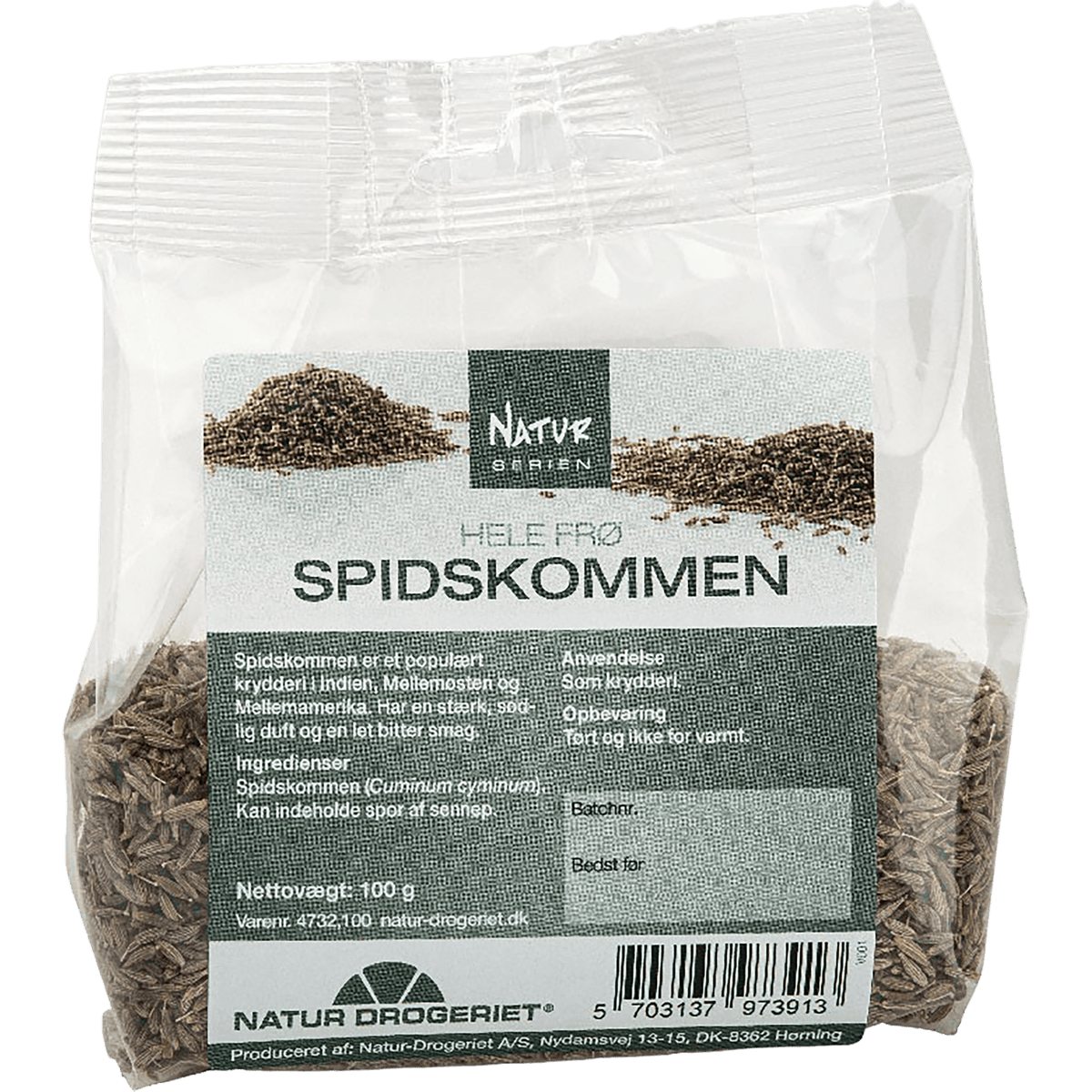 Natur-Drogeriet Spisskummen hele frø | 100 g