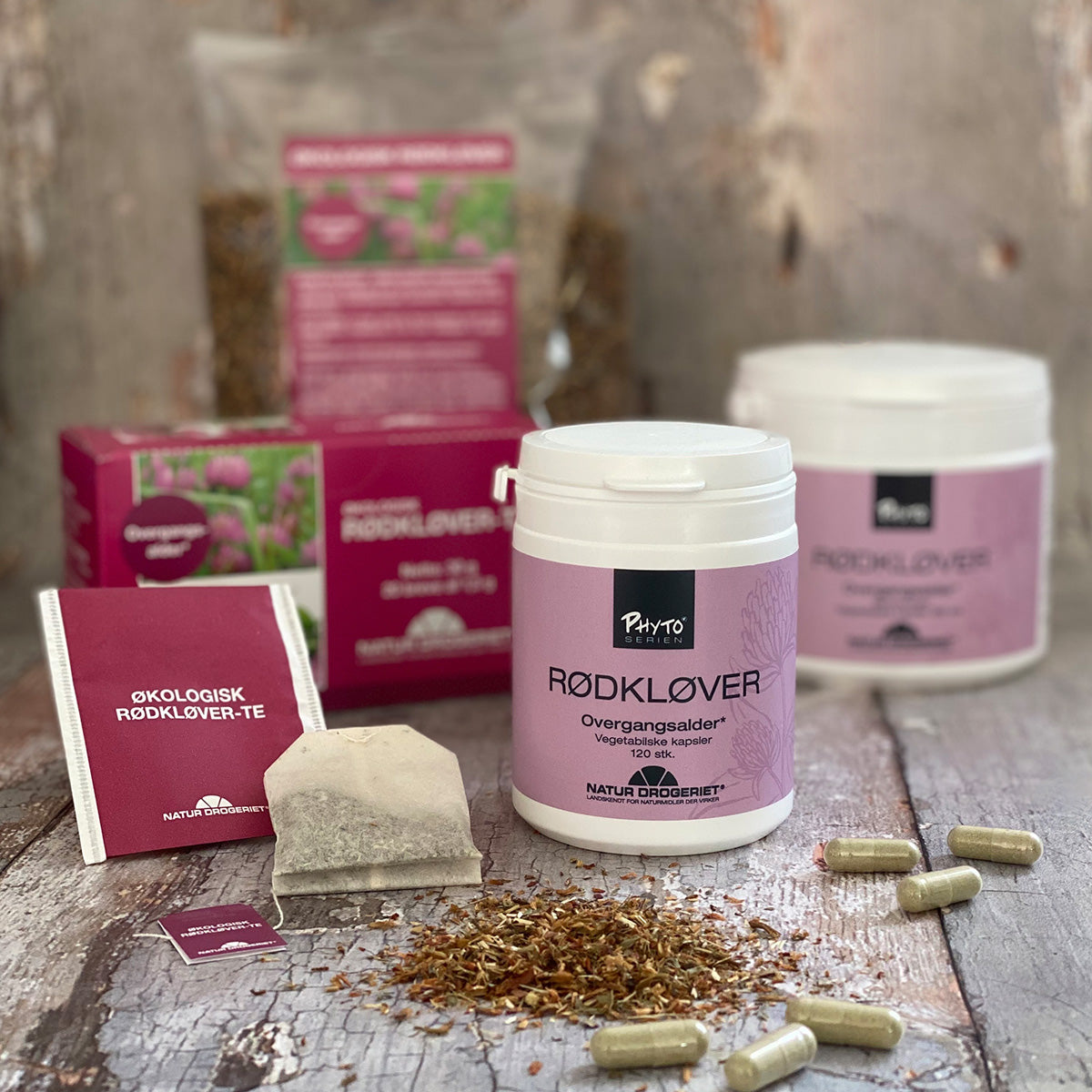 Rødkløver fra Phyto-serien