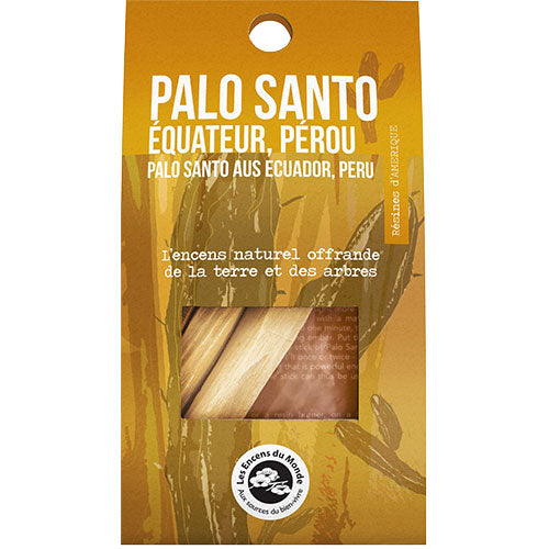 Naturlig røkelse Palo Santo Fra Equator fra Aromandise