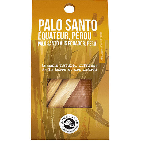 Naturlig røkelse Palo Santo Fra Equator fra Aromandise