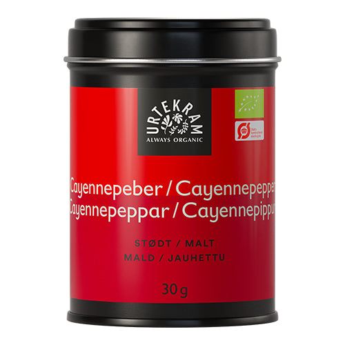 Cayennepepper Øko fra Urtekram