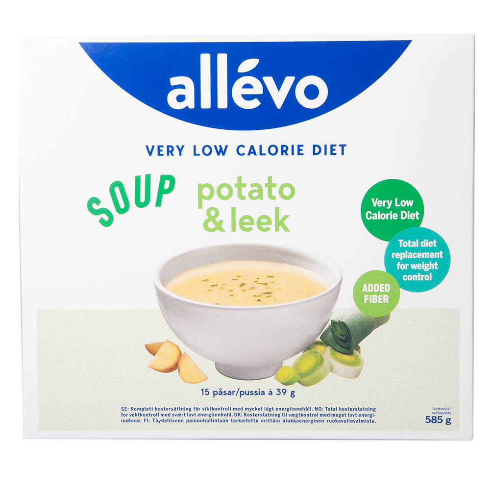 Allévo Suppe Potet/Løk VLCD fra Allevo