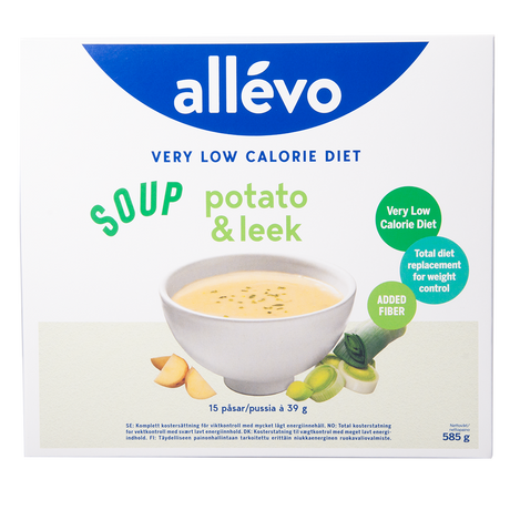 Allévo Suppe Potet/Løk VLCD fra Allevo