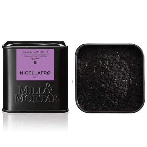 Mill % Mortar Nigellafrø/Svartfrø Hele Øko fra Mill & Mortar