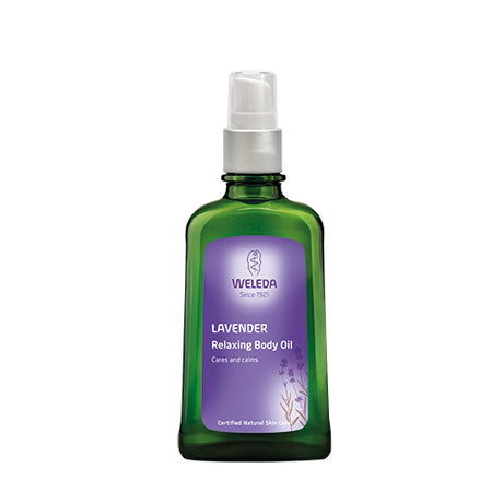 Lavender Relaxing Body Oil fra Weleda