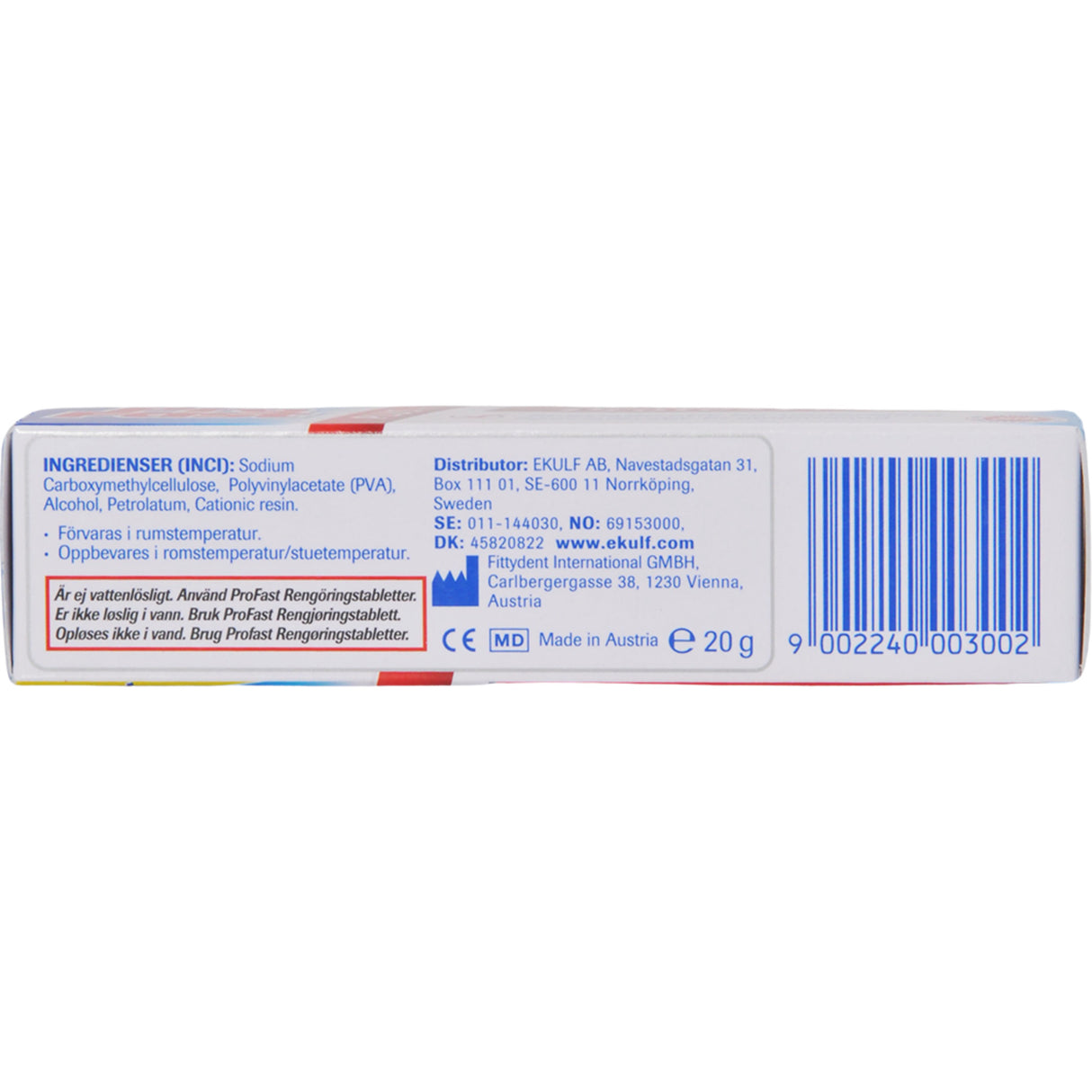 Plus Special Fixativ Krem fra Profast