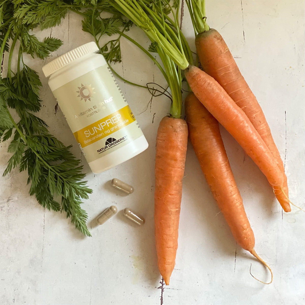 Betacaroten Sunprep fra Natur-Drogeriet