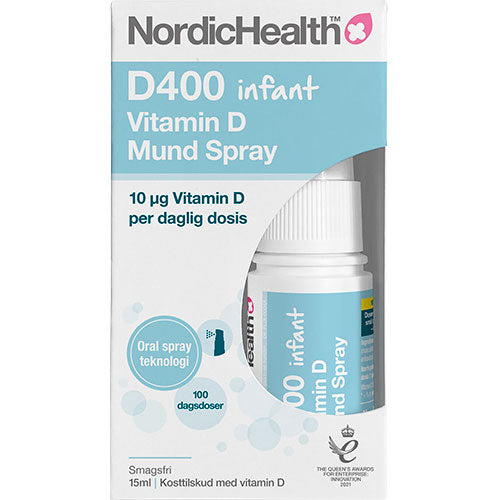 D3 Vitamin Spray til Småbarn fra NordicHealth