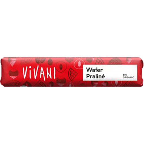 Vaffel Praline bar Økologisk fra Vivani