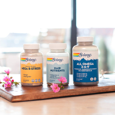 Solaray Hair Nutrients | 60 kapsler fra Solaray