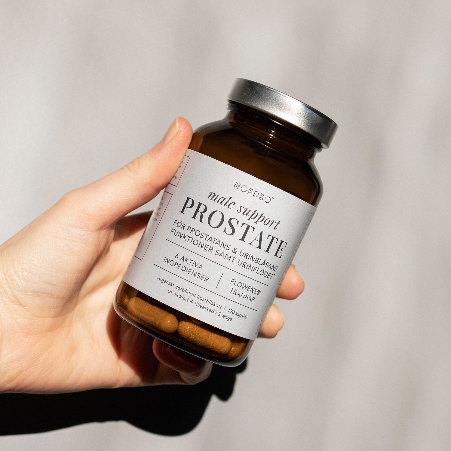 NORDBO Male Support Prostate | 120 kapsler