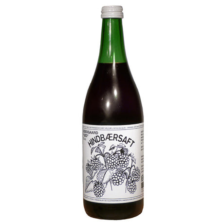 Søbogaard Hindbærsaft Sød Ø | 73 cl fra Søbogaard