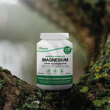 Mezina Mineral Komplex - Magnesium | 180 Tabl. fra Mezina