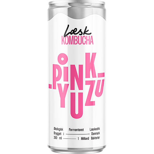 Læsk Økologisk Kombucha | Pink Yuzu