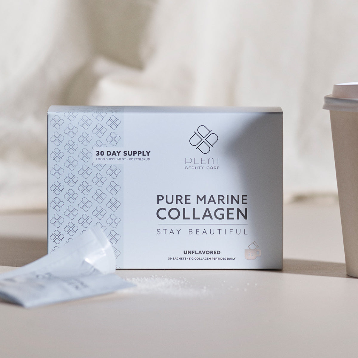 Marine Collagen Pulver fra Plent