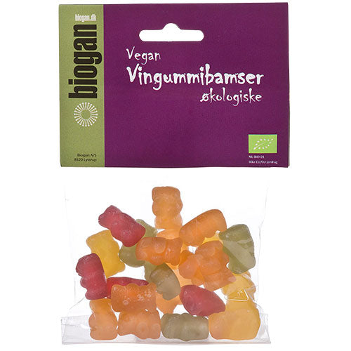 Gummibamser Gelantinfri Ø fra Biogan
