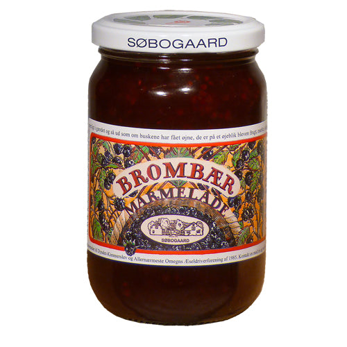 Søbogaard Brombærmarmelade Økologisk | 400 gr fra Søbogaard