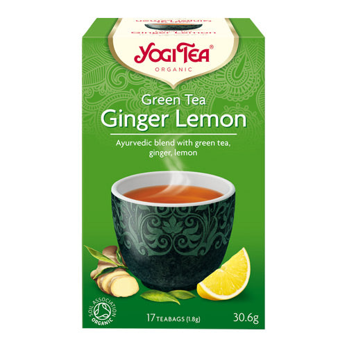Green Tea Ginger Lemon Te Øko fra Yogi
