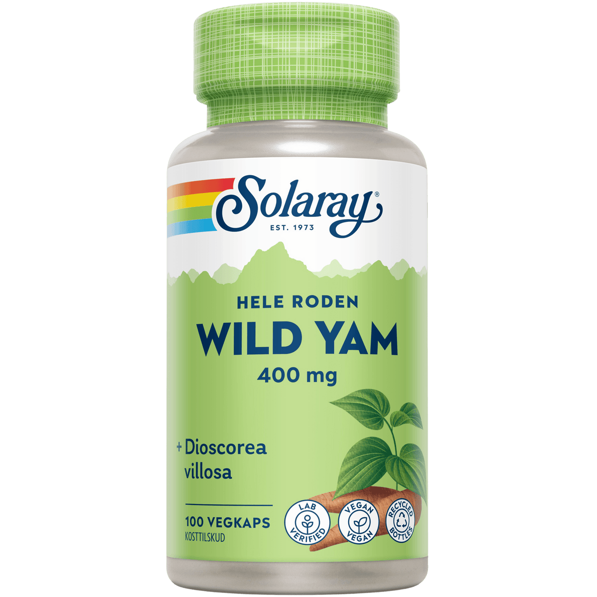 Solaray Wild Yam Rot | 100 Kapsler
