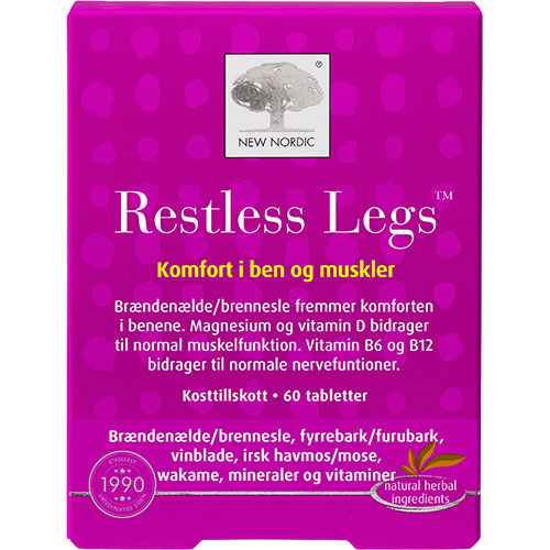 New Nordic Restless Legs | 60 Tabl. fra New Nordic
