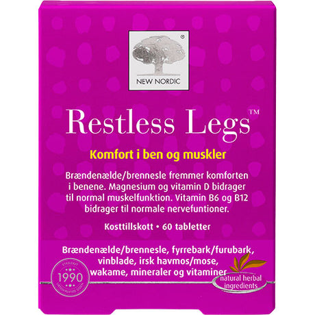 New Nordic Restless Legs | 60 Tabl. fra New Nordic