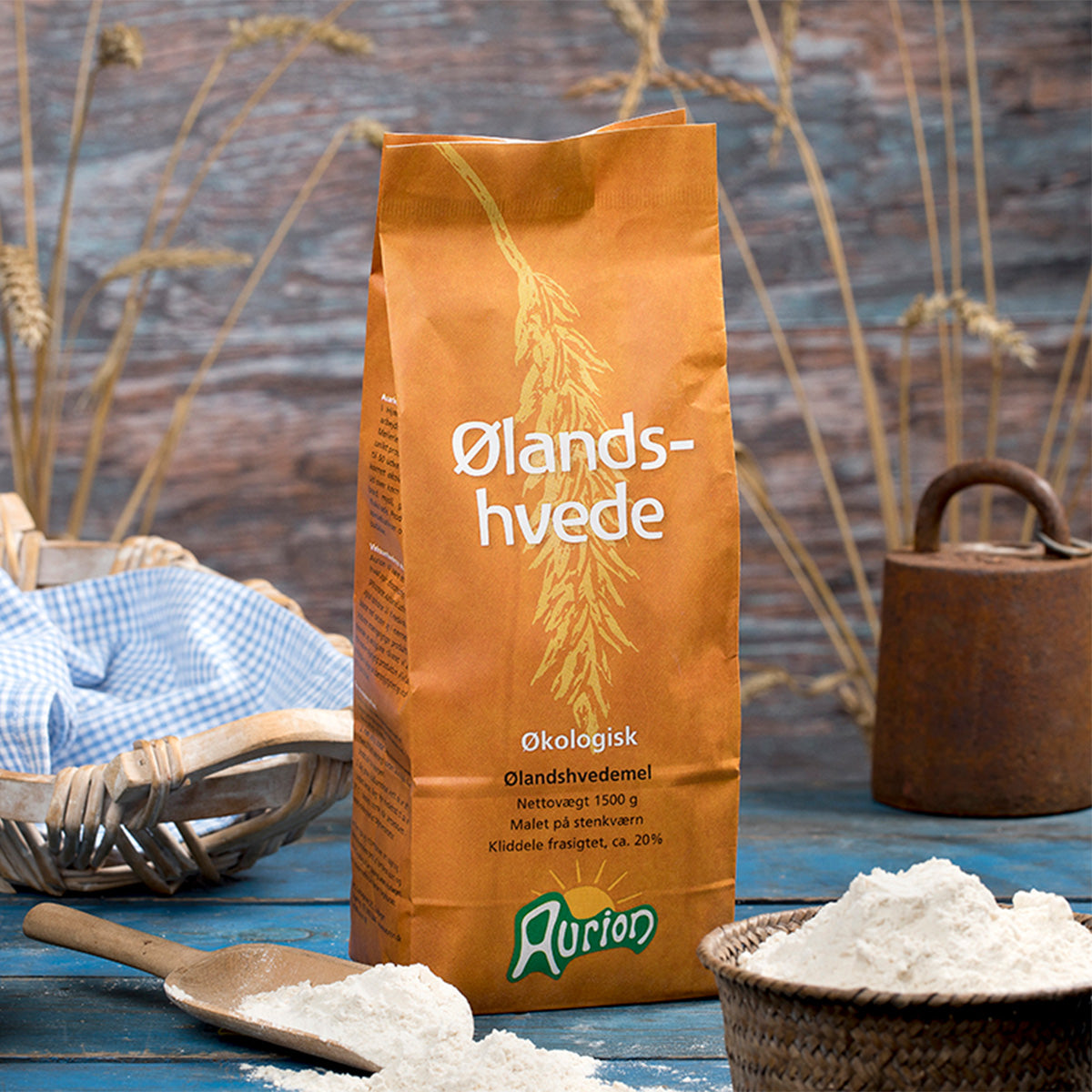 Økolandshvetemel Øko fra Aurion