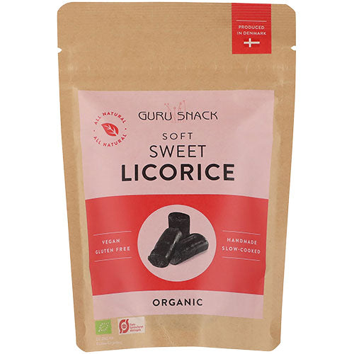 Guru Snack Soft Sweet Licorice Ø | 100 GR fra Guru Snack