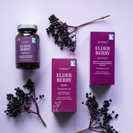 NORDBO Elderberry Kids | 120 ml fra NORDBO