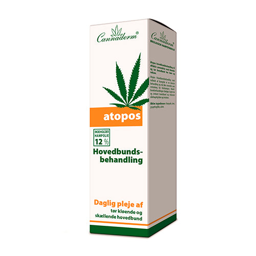 Cannaderm Hovedbundsbehandling Atopos | 100 ml fra Cannaderm