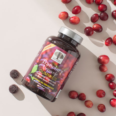 Tranebær Urinveie Gummies fra New Nordic