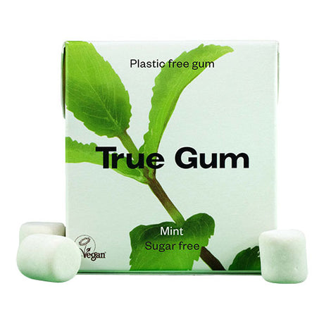 Tyggegummi Mint & Matcha fra True Gum