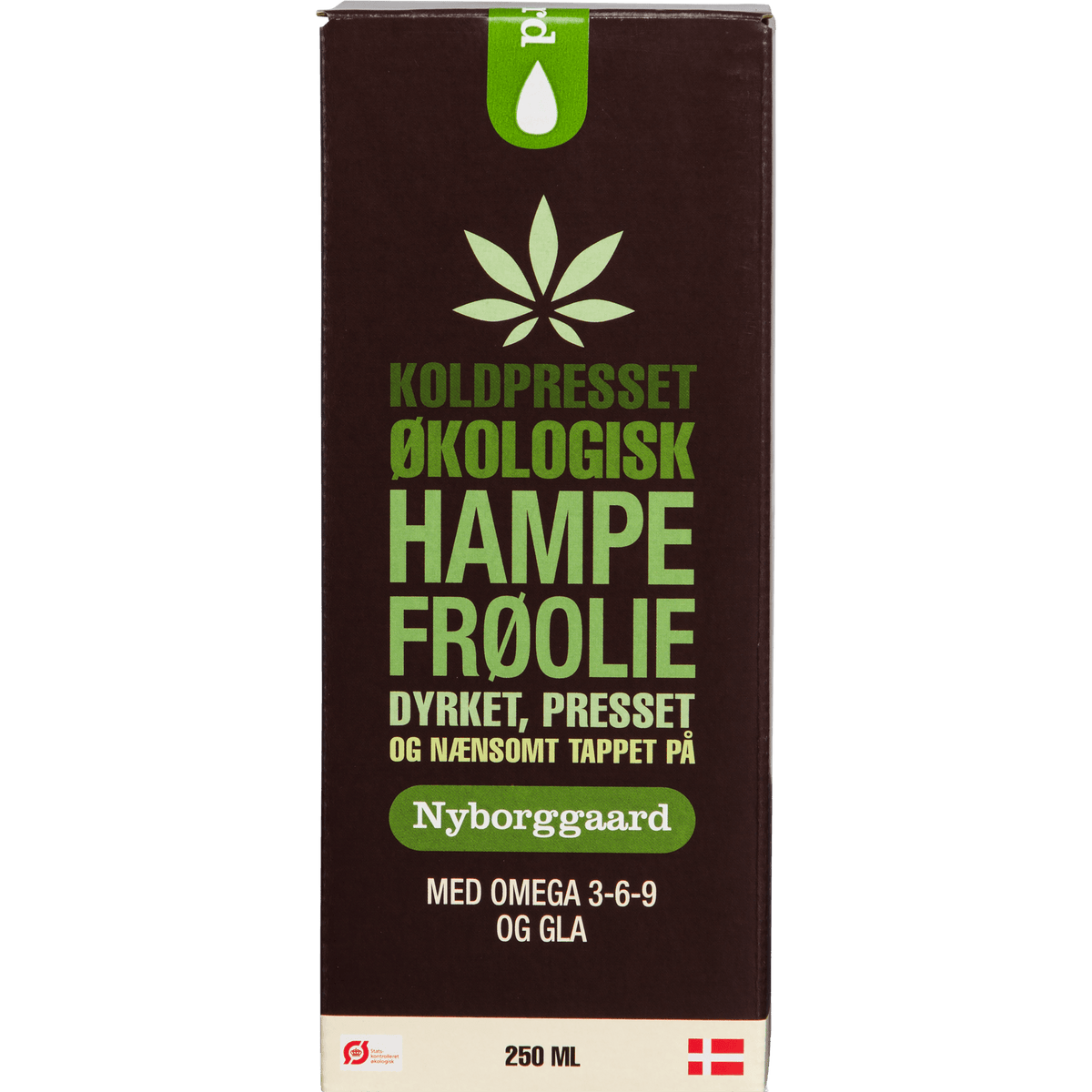 Nyborggaard Hampfrøolje | 250 ml fra Nyborggaard