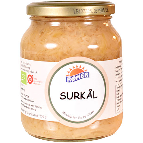 Surkål på Glass (Demeter-sertifisert) Øko fra Rømer