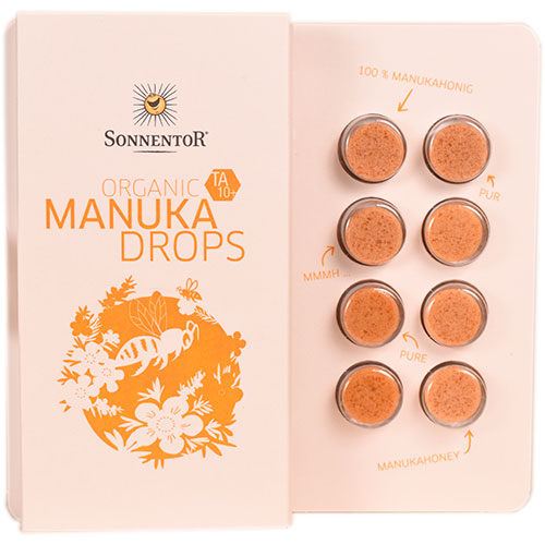 Sonnentor manukahonning-drops TA10+ Ø | 22,4 gr