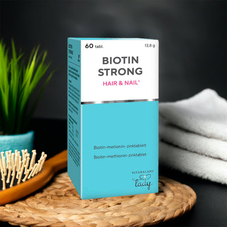 Vitabalans Lady Biotin Strong | 60 Tabl. fra Vitabalans Lady