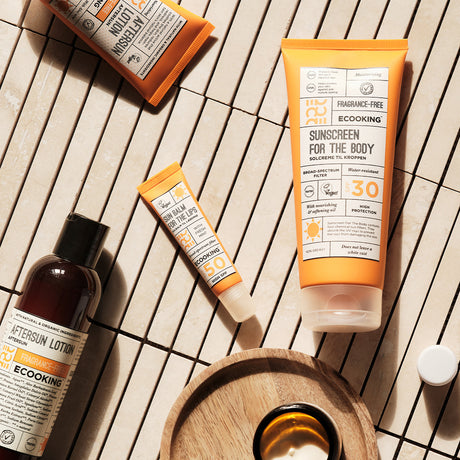 Solbalm for Leppepleie SPF 50 fra Ecooking