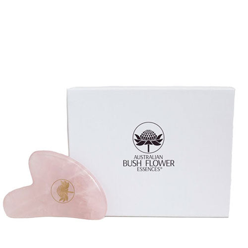 Australian Bush Flower Essences Gua Sha Tool Rosakvarts fra Australian Bush Flower Essences
