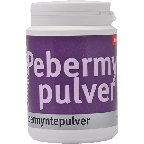 Peppermyntepulver fra Obbekjærs