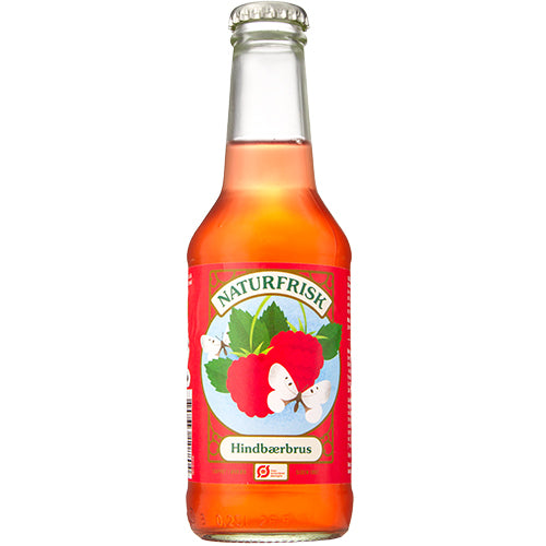 Naturfrisk Hindbærbrus Ø | 250 ml fra Naturfrisk