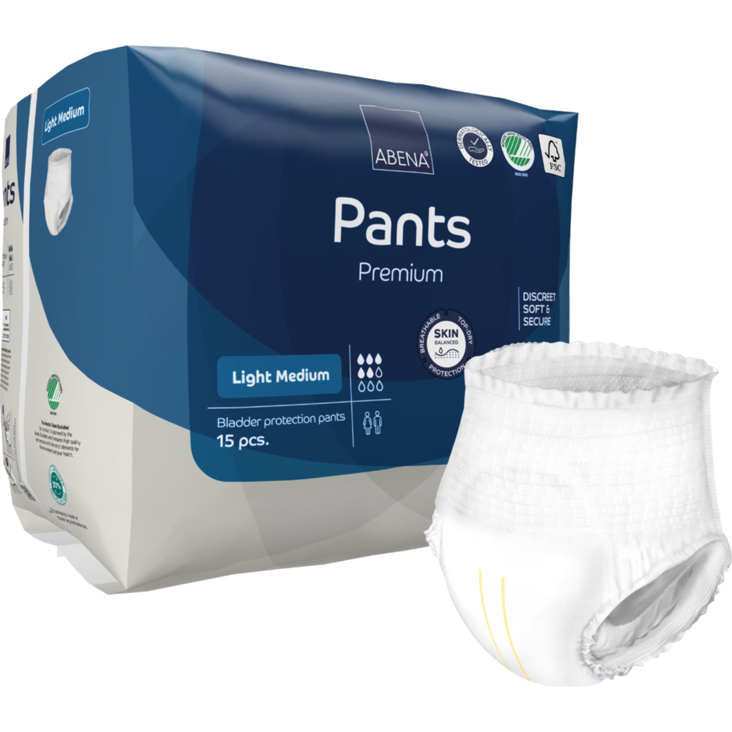 Pants Bukser Light M Inkontinens, Premium fra Abena