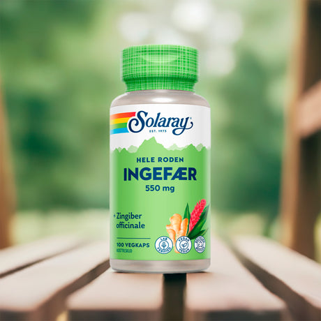 Ingefærrot fra Solaray