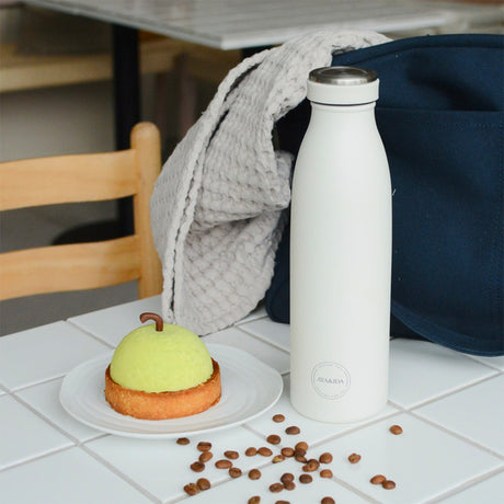 Termos Drikkeflaske Rustfritt Stål Vinterhvit fra AYA&IDA